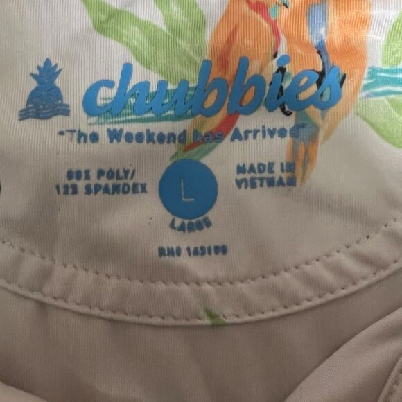 Chubbies Golf Men's Large Performance Polo Shirt - Picture 4 of 8